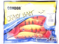 Виброхвосты Condor Crazy Bait CH100RM,цвет 171,в уп.6 шт.